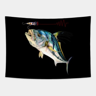 rooster fish II Tapestry