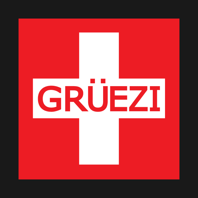 Switzerland Grüezi Schweiz by TheInkElephant