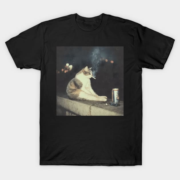 Funny Smoking Cat Cigarette Kitty Gen Z Meme Cat Lover Lover