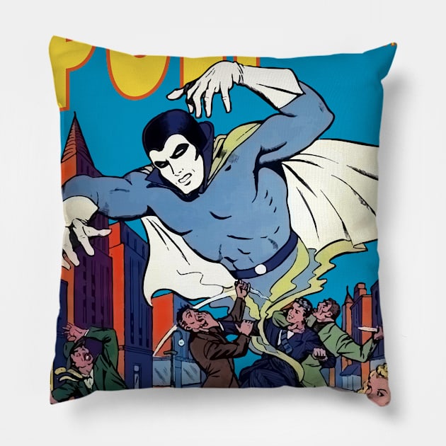 Pulp Phantom Pillow by PULP Comics and Games