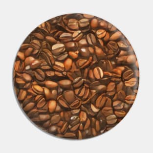 Coffee Beans Geek Designer Dune Stika Artistic Anime Style Pin