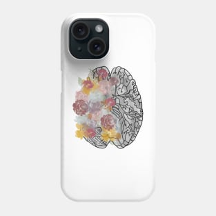 Medical Brain/anatomy/flower/medicine/doctor/surgeon Phone Case