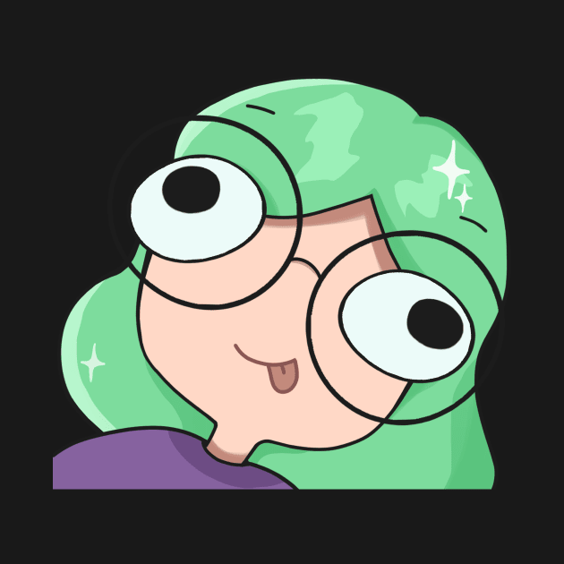 Smiley face girl emote by SorokinaAnny