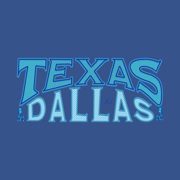 Texas Dallas by Urban Gypsy Designs