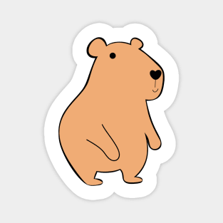 Cute Capybara Magnet