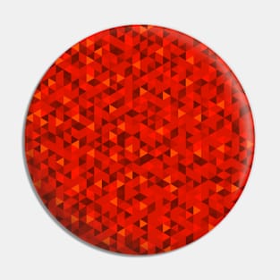 isometric red triangles in hexagon Pin