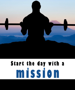 Start The Day With A Mission Magnet