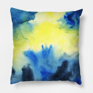 Watercolor texture Pillow