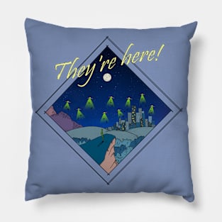 Alien Invasion Pillow