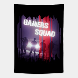 Gamers Squad Tapestry