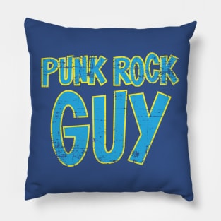 Punk Rock Guy Pillow