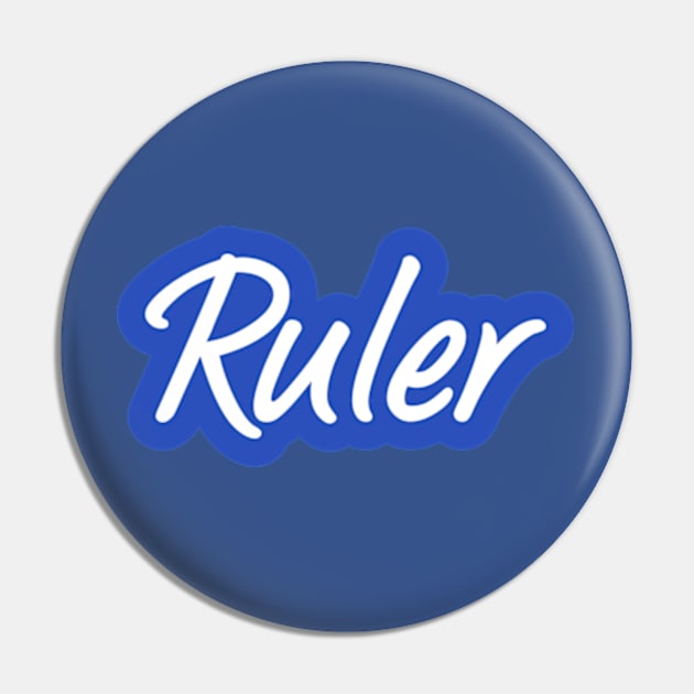 Ruler Pin by coralwire