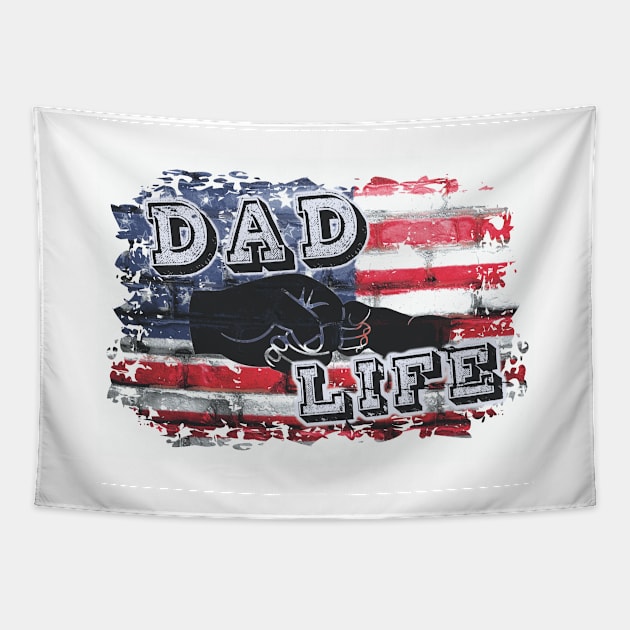 dad  life Tapestry by busines_night