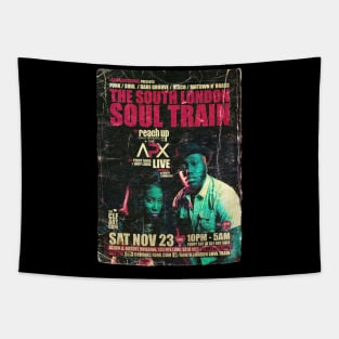 POSTER TOUR - SOUL TRAIN THE SOUTH LONDON 110 Tapestry