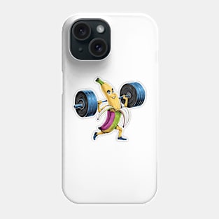 Banana Strength: Embracing Determination Phone Case