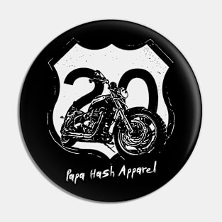 Papa Hash Apparel: HWY 20 Live to Ride Pin