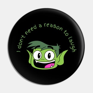 Beast Boy Pin