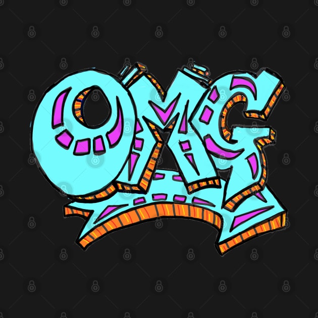 graffiti OMG 1 by LowEndgraphics by LowEndGraphics