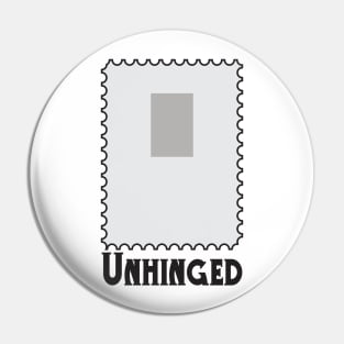 Unhinged Stamp Pin