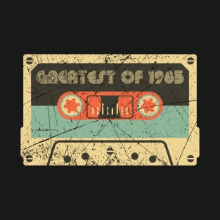 Vintage 1985 Greatest Of 1985 35th birthday Retro Cassette Mixtape 35 yo T-Shirt