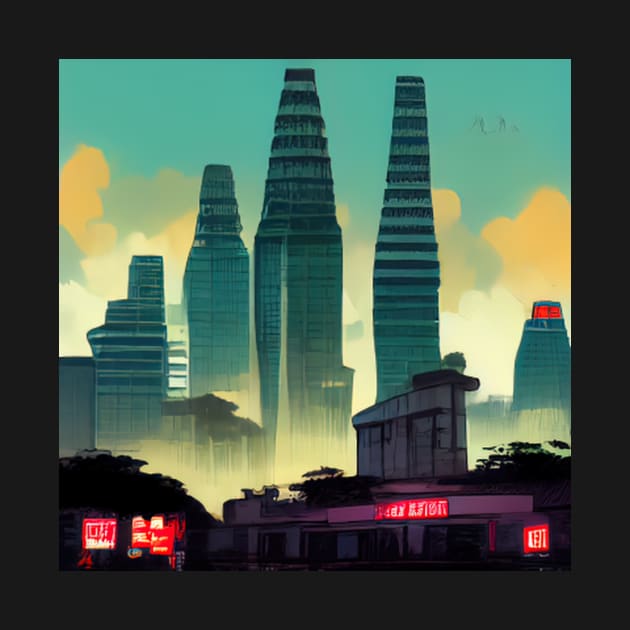 Ho Chi Minh City | Comics style by ComicsFactory