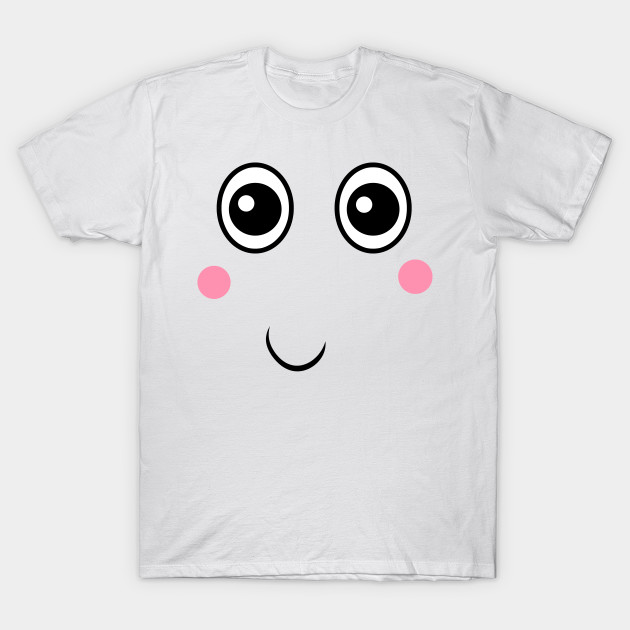 Cute Halloween Ghost Face Halloween T Shirt Teepublic