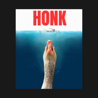 HONK - Goose Movie Poster Parody T-Shirt