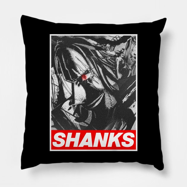 shanks one piece Pillow by Abdoss