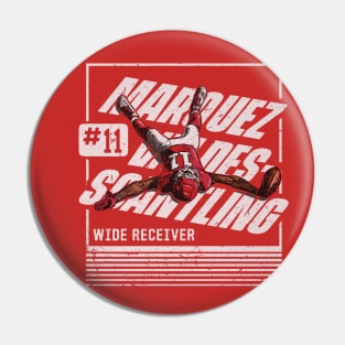 Marquez Valdes-Scantling Kansas City Snow Angel Pin