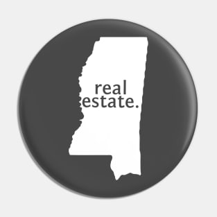 Mississippi State Real Estate T-Shirt Pin