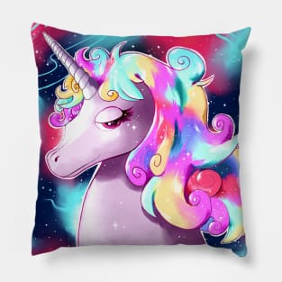 Space Unicorn Pillow