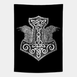 Mjolnir  - the hammer of Thor Tapestry