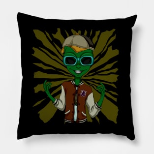 Alien Chic Chic Pillow