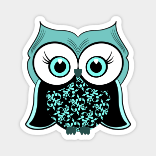 The Vintage Owl Magnet