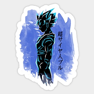 goku super saiyan blue kaioken Sticker for Sale by DanySikan