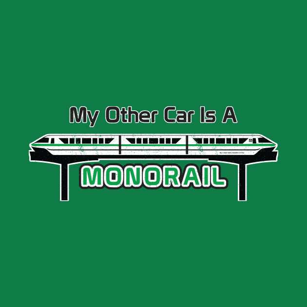 Other Car - Monorail Green by OneLittleSpark