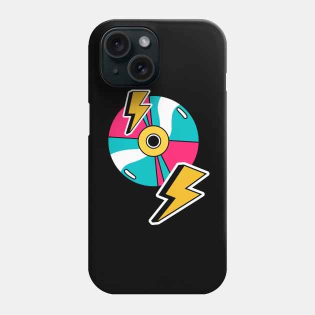 Retro Compact Disc Phone Case by MikeNotis