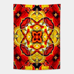 Beautiful autumn leaves pattern. Tapestry