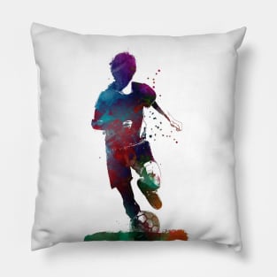 Football sport art #football Pillow