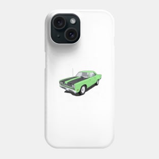 Lime Green Car Phone Case