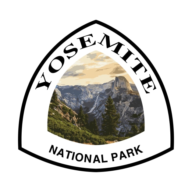 Yosemite National Park shield by nylebuss