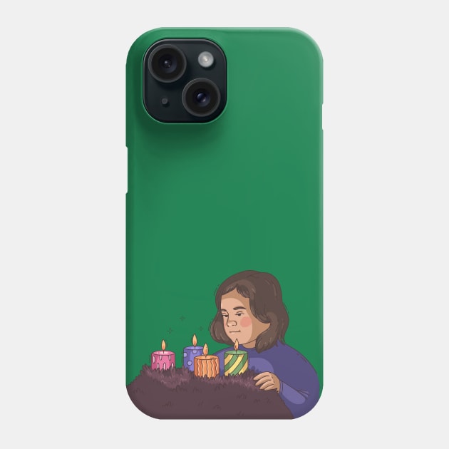 Sad Birthday Girl Phone Case by Mako Design 