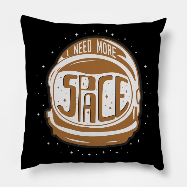 I Need More Space Pillow by OzInke