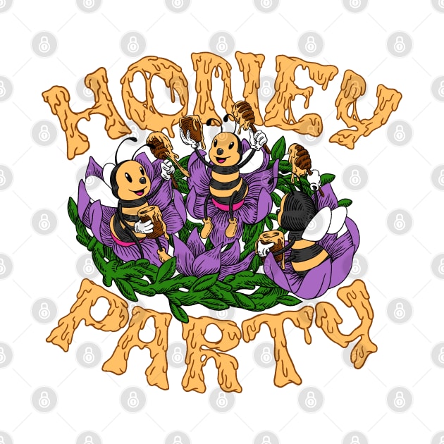 Honey Party by riosaputraart