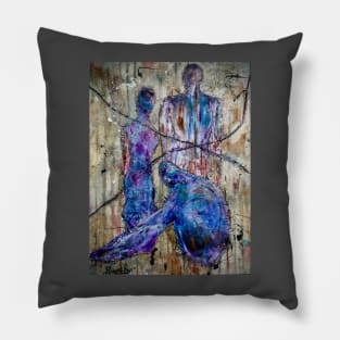 ,Abstract Figurative Artwork for Tee-Shirts, Wall Art, and other accessories Pillow