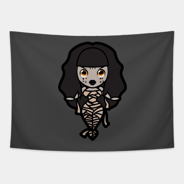 The Mummy Tooniefied Tapestry by Tooniefied