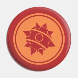 Team Fortress 2 - Red Demoman Emblem Pin