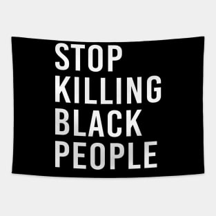 Stop Killing Black People Black Lives Matter Justice For George Tapestry