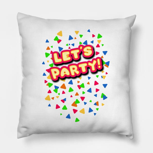 Five Nights at Freddy's - Let's Party - Toy Chica Pillow by Kaiserin