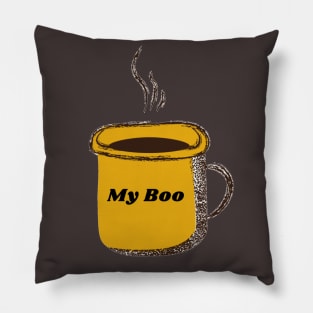 Coffee Boo Pillow